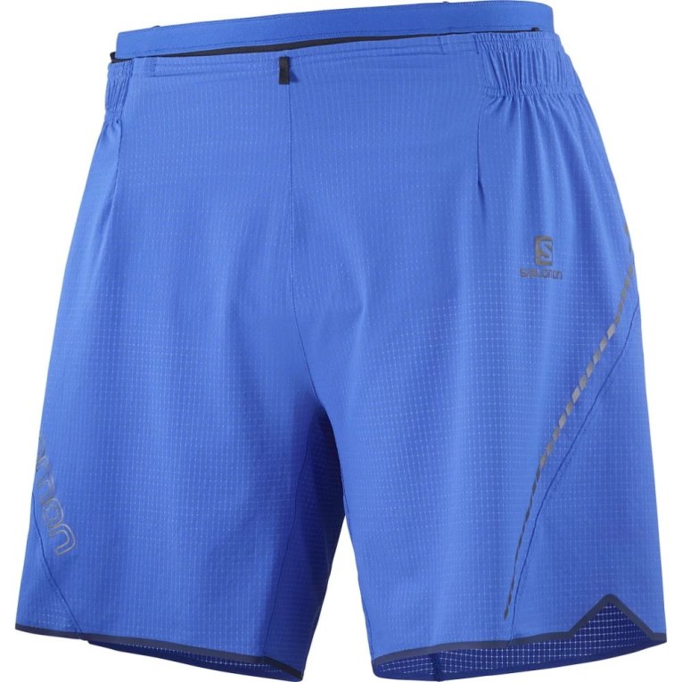 Salomon Sense Aero 7'' Men's Shorts Blue | CA 26W51